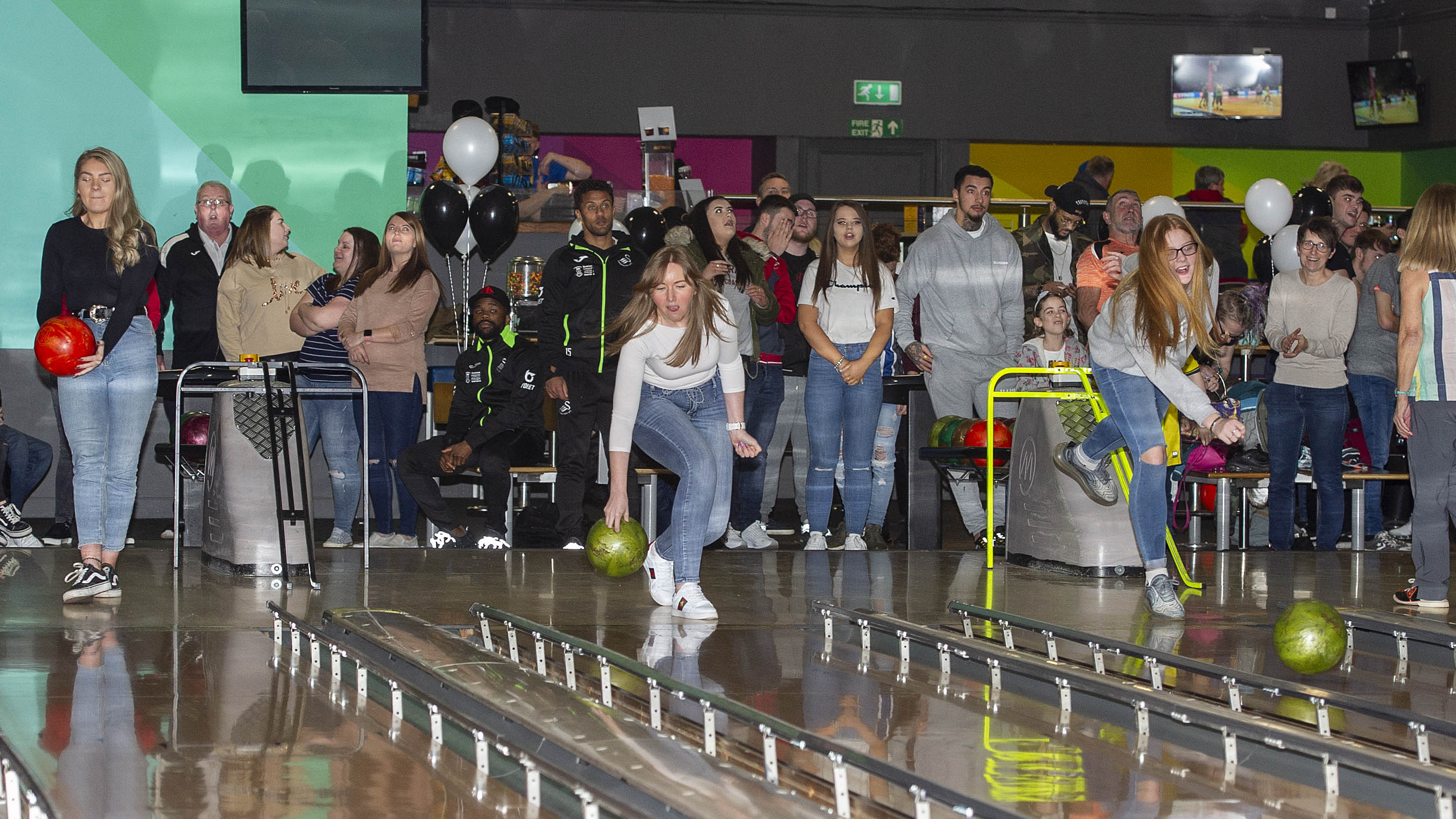 Swansea City bowling night a big success Swansea
